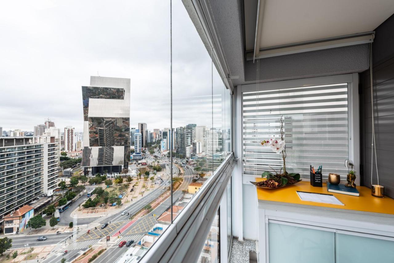 "Book Your Stay At Homelike Faria Lima In Pinheiros Stunning City Views Pool And Parking By Okaeri Home São Paulo Exteriér fotografie