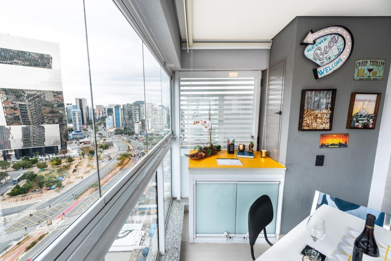 "Book Your Stay At Homelike Faria Lima In Pinheiros Stunning City Views Pool And Parking By Okaeri Home São Paulo Exteriér fotografie