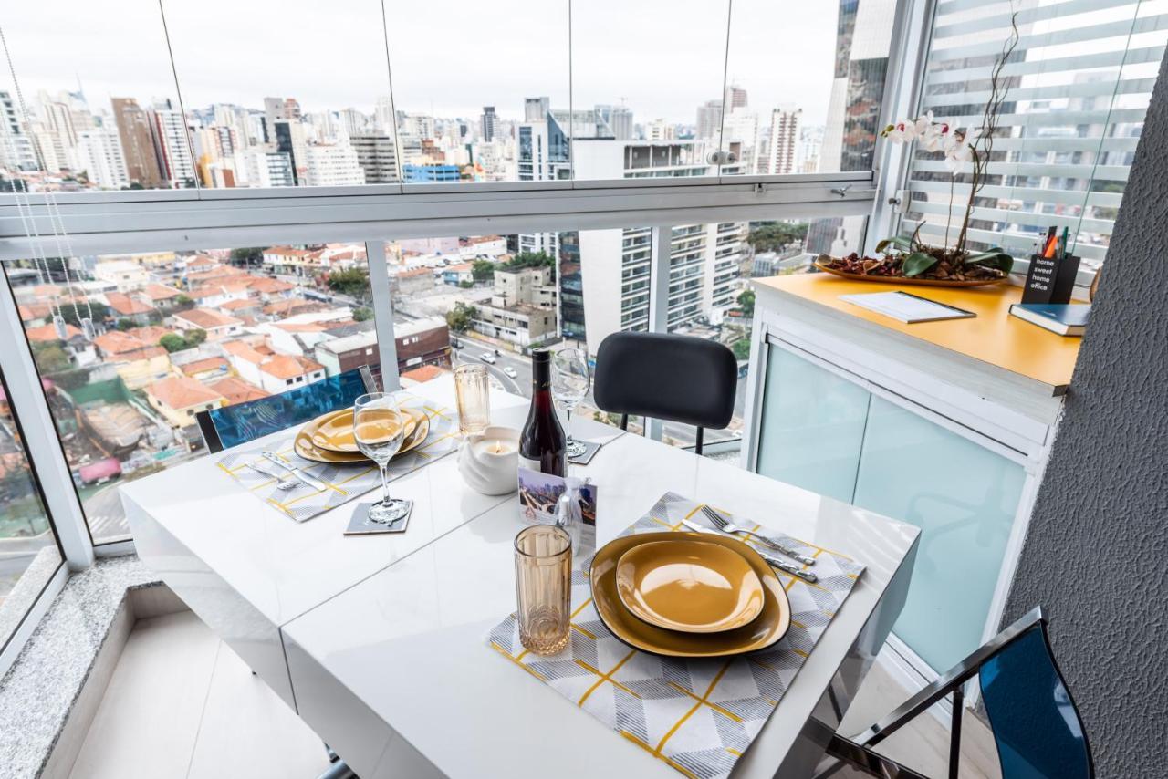 "Book Your Stay At Homelike Faria Lima In Pinheiros Stunning City Views Pool And Parking By Okaeri Home São Paulo Exteriér fotografie