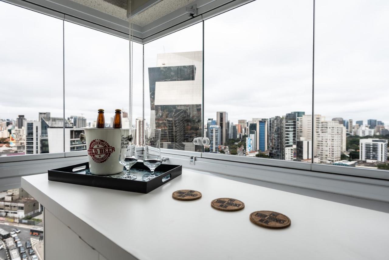 "Book Your Stay At Homelike Faria Lima In Pinheiros Stunning City Views Pool And Parking By Okaeri Home São Paulo Exteriér fotografie